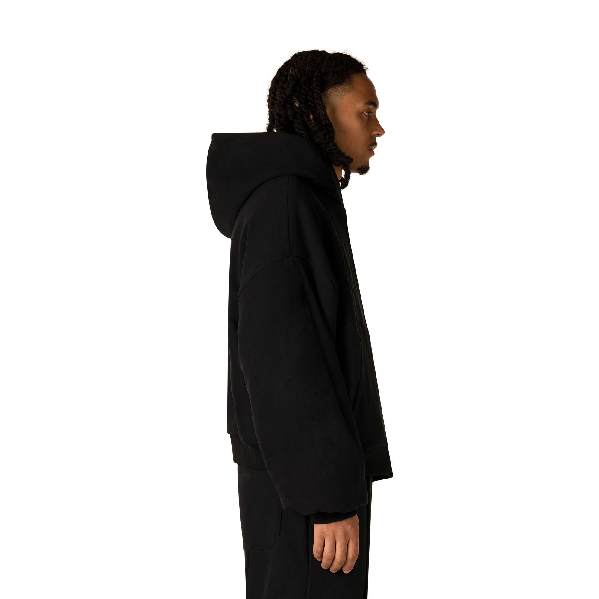 Reversible Retro Zip Hoodie