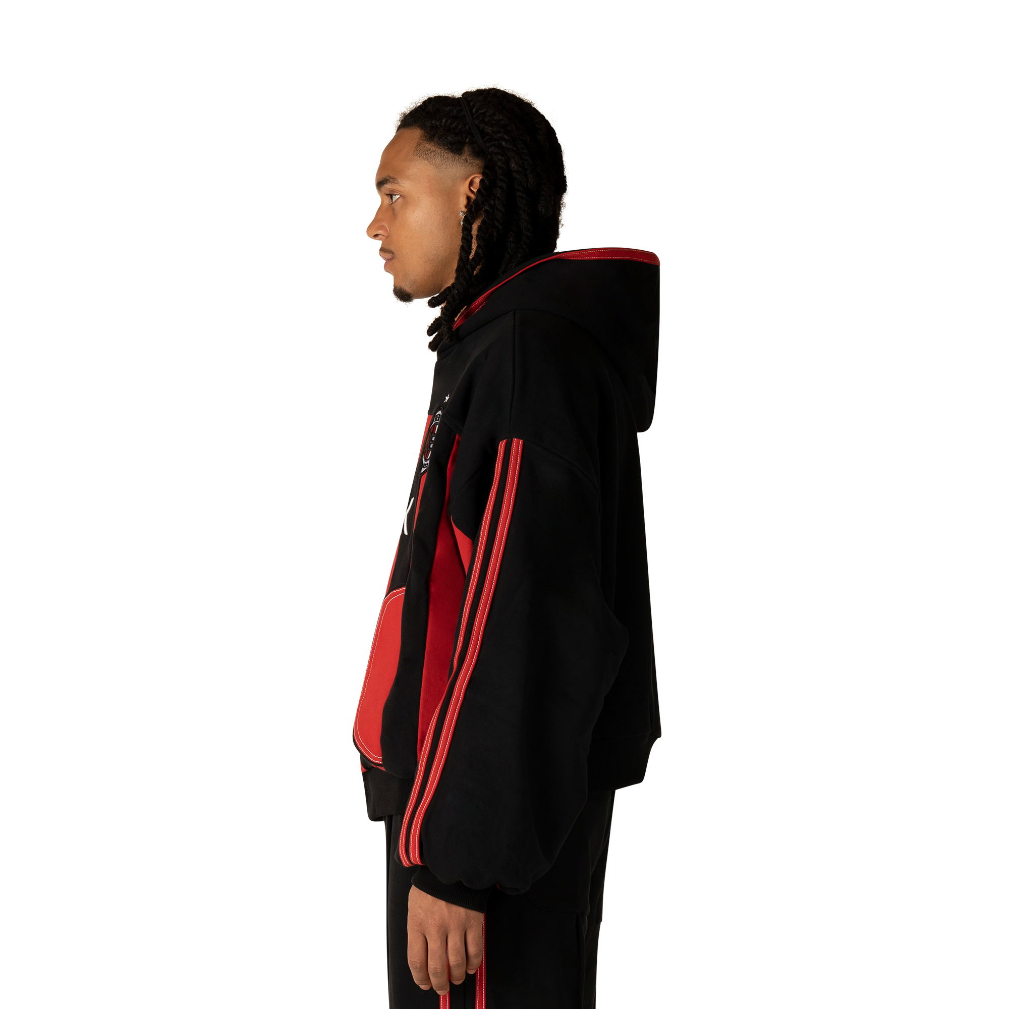 Reversible Retro Zip Hoodie