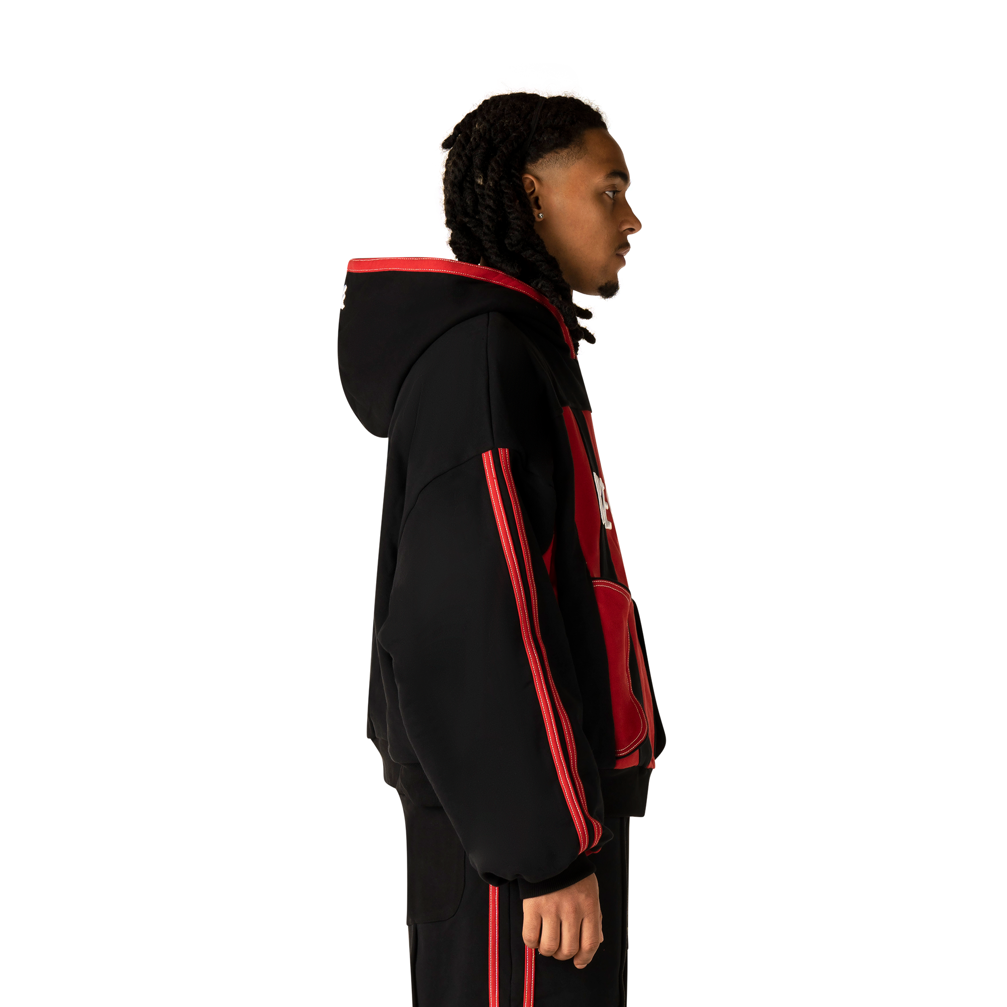 Reversible Retro Zip Hoodie