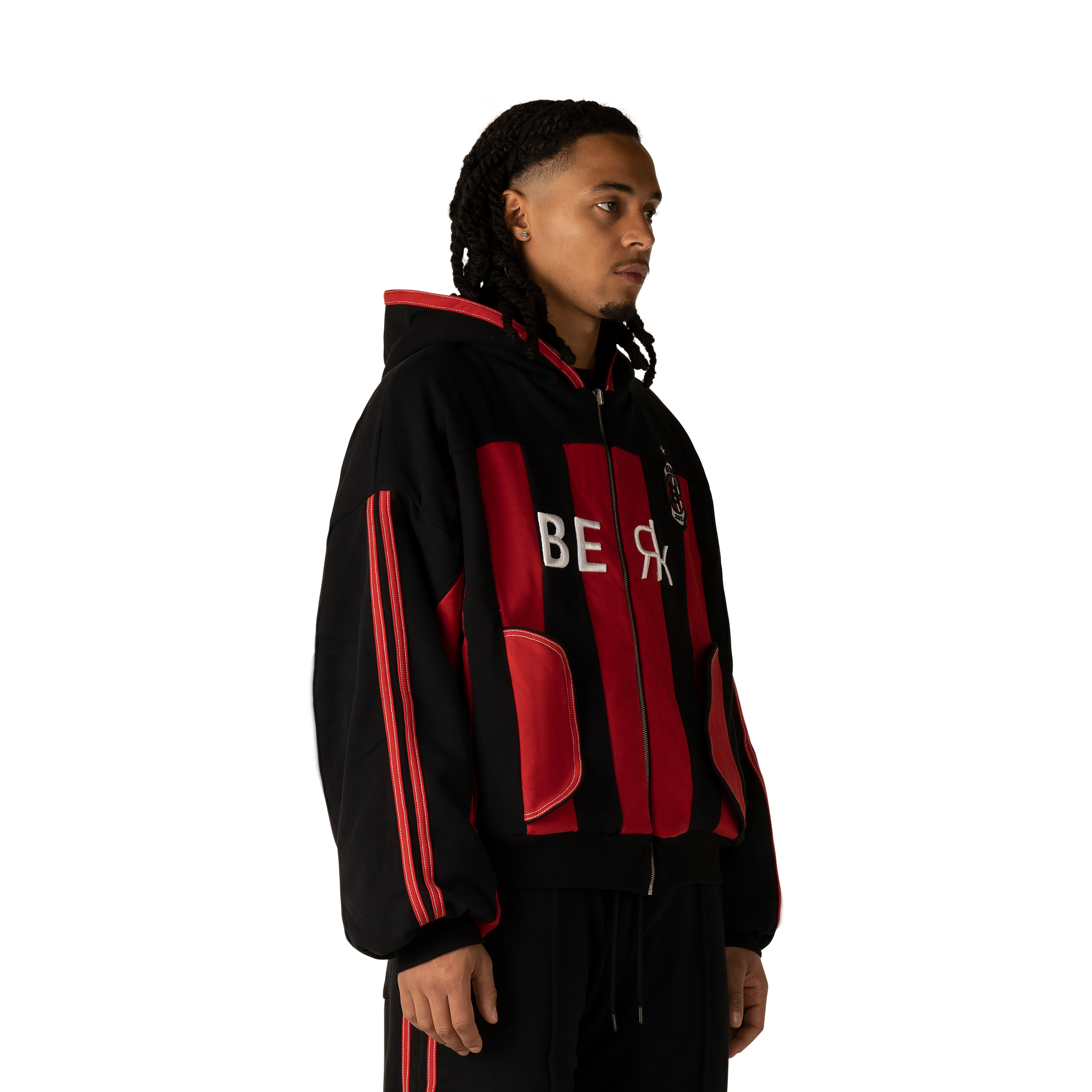 Reversible Retro Zip Hoodie