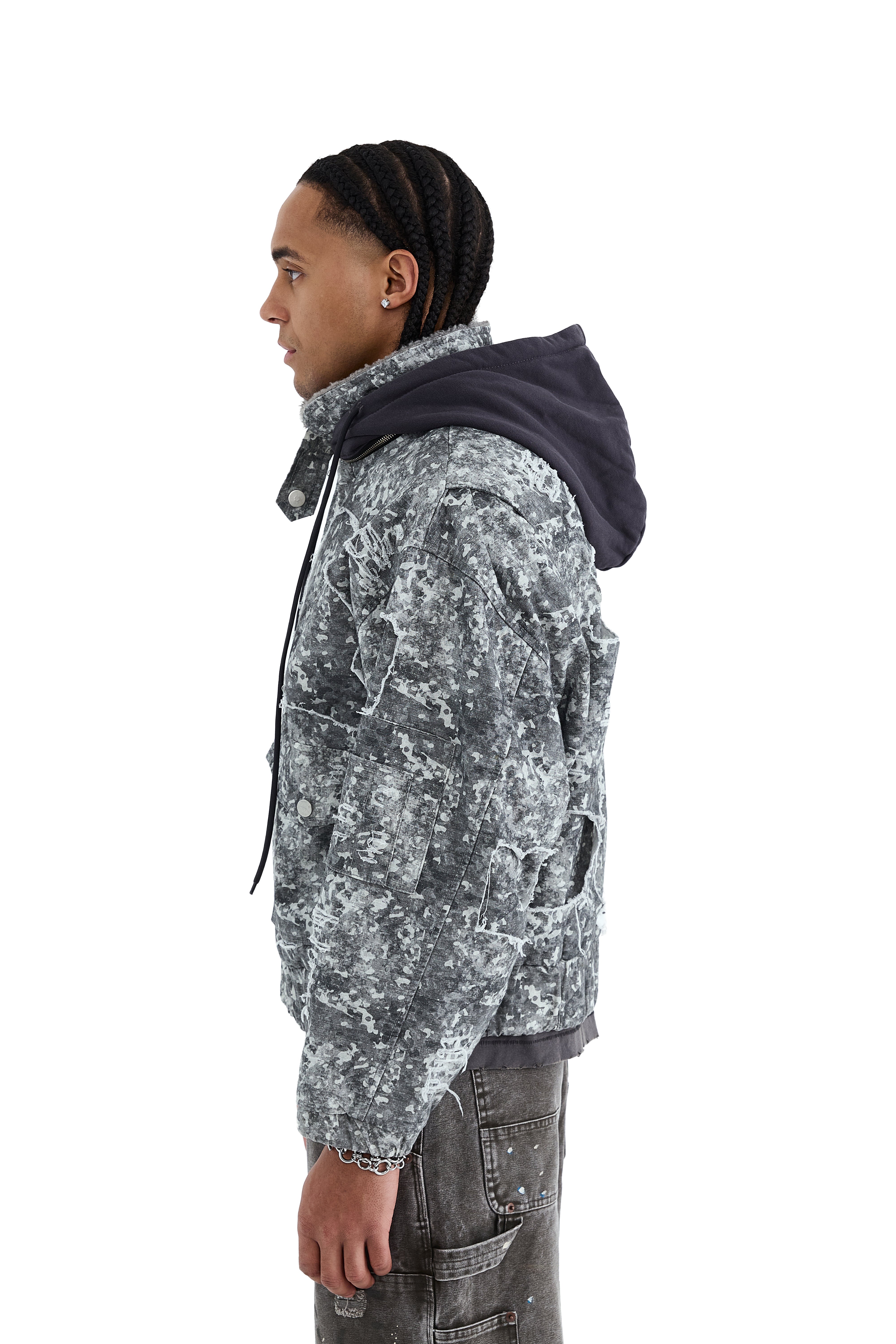 RIPSTOP CAMO JACKET