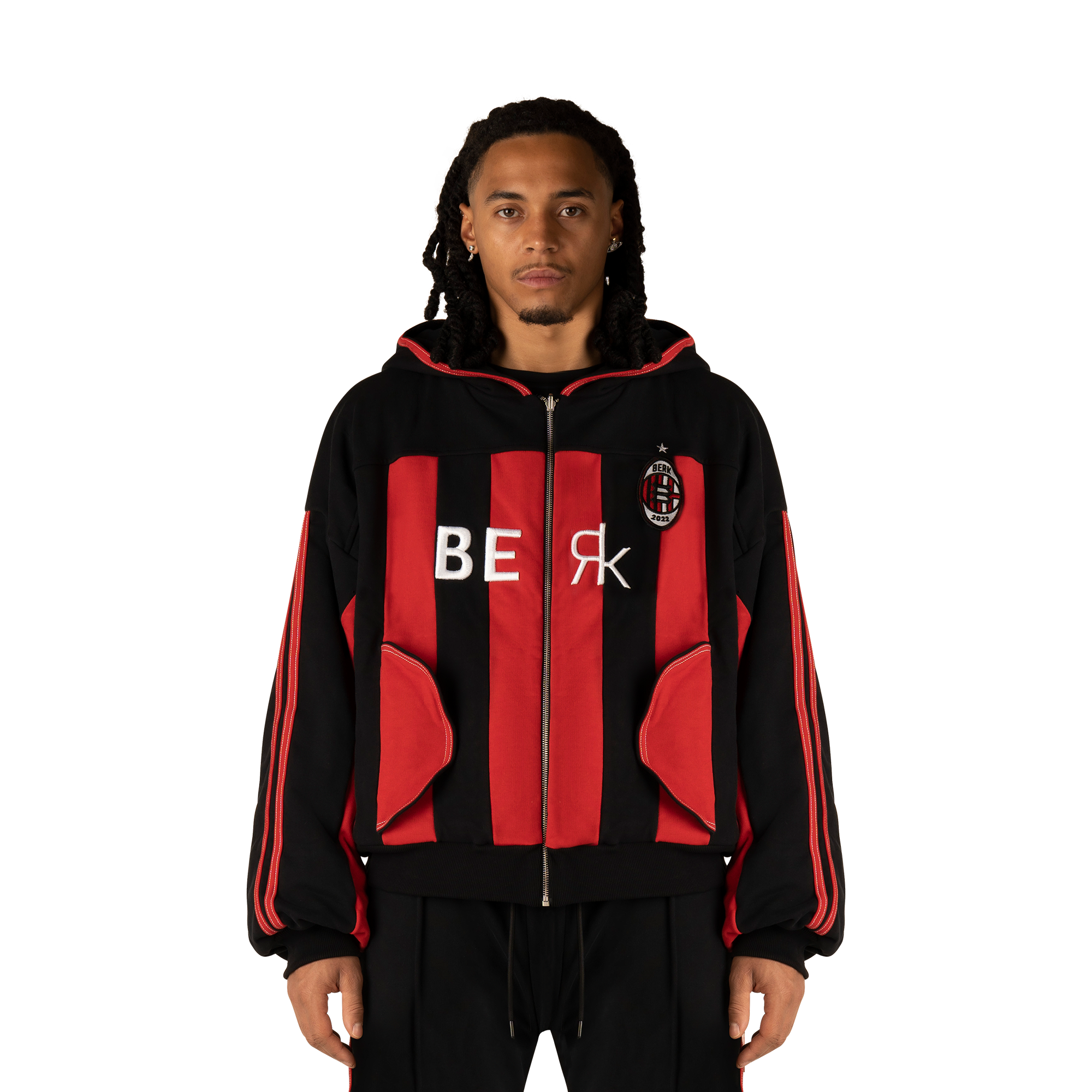 Reversible Retro Zip Hoodie