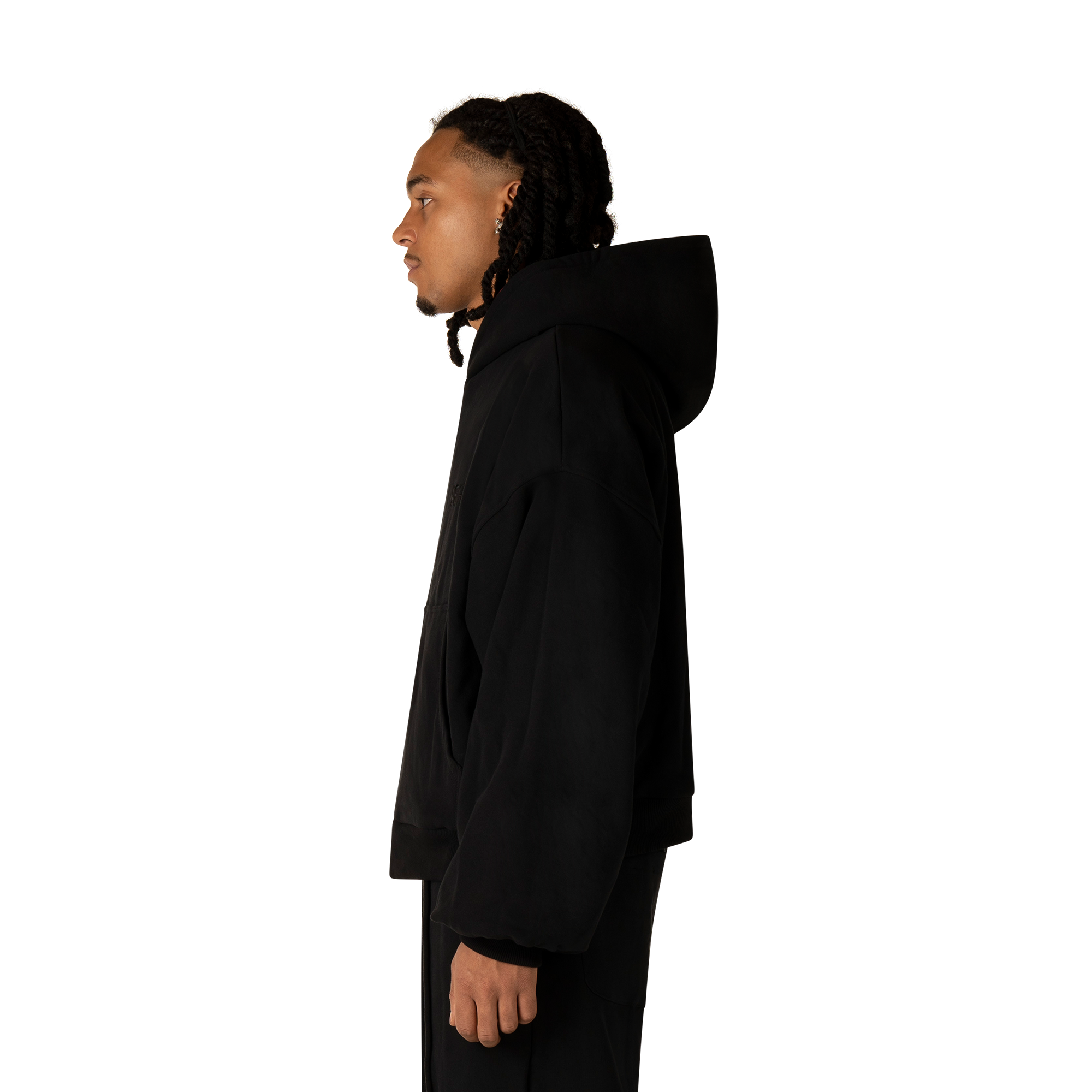Reversible Retro Zip Hoodie