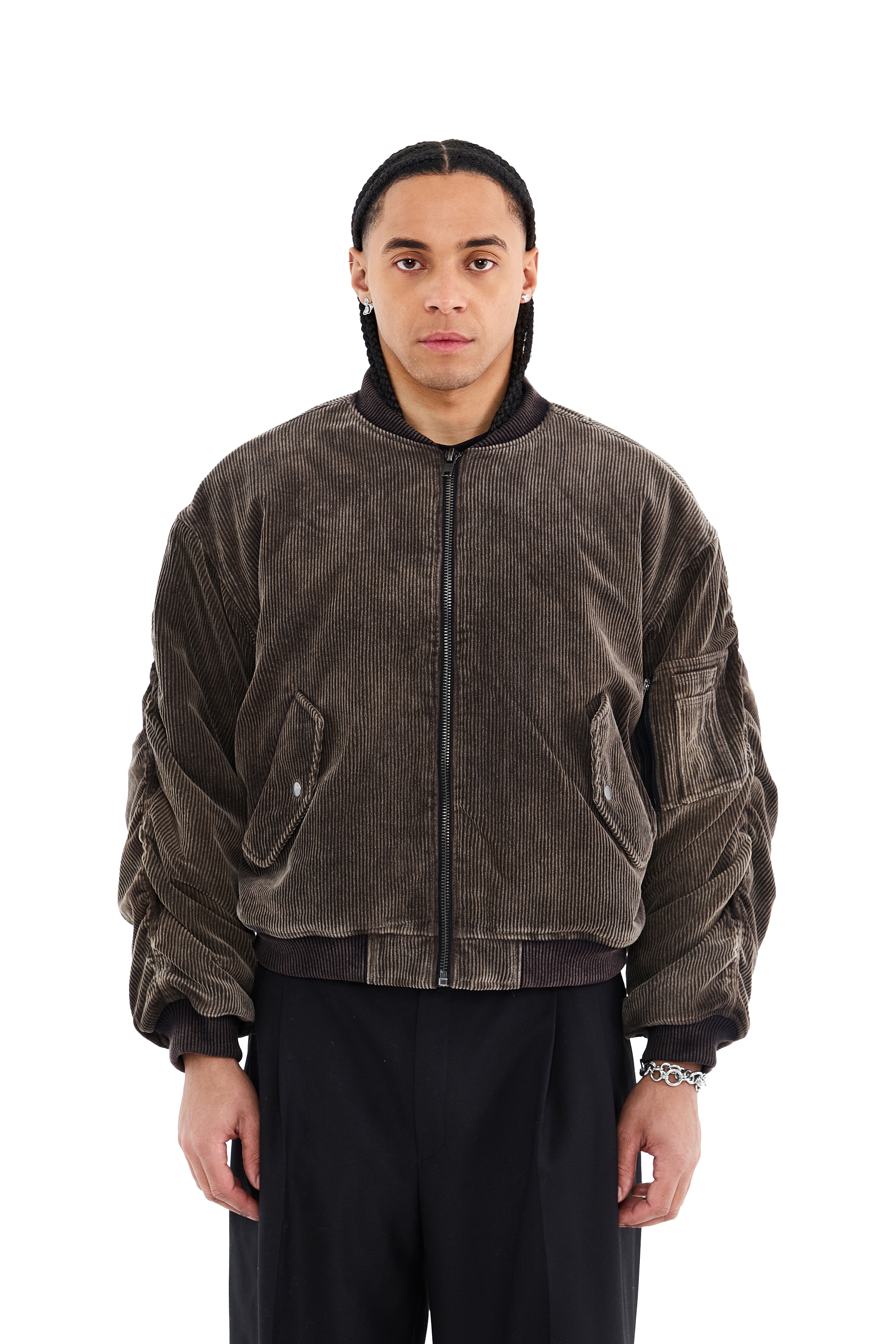 CORDUROY BOMBER JACKET