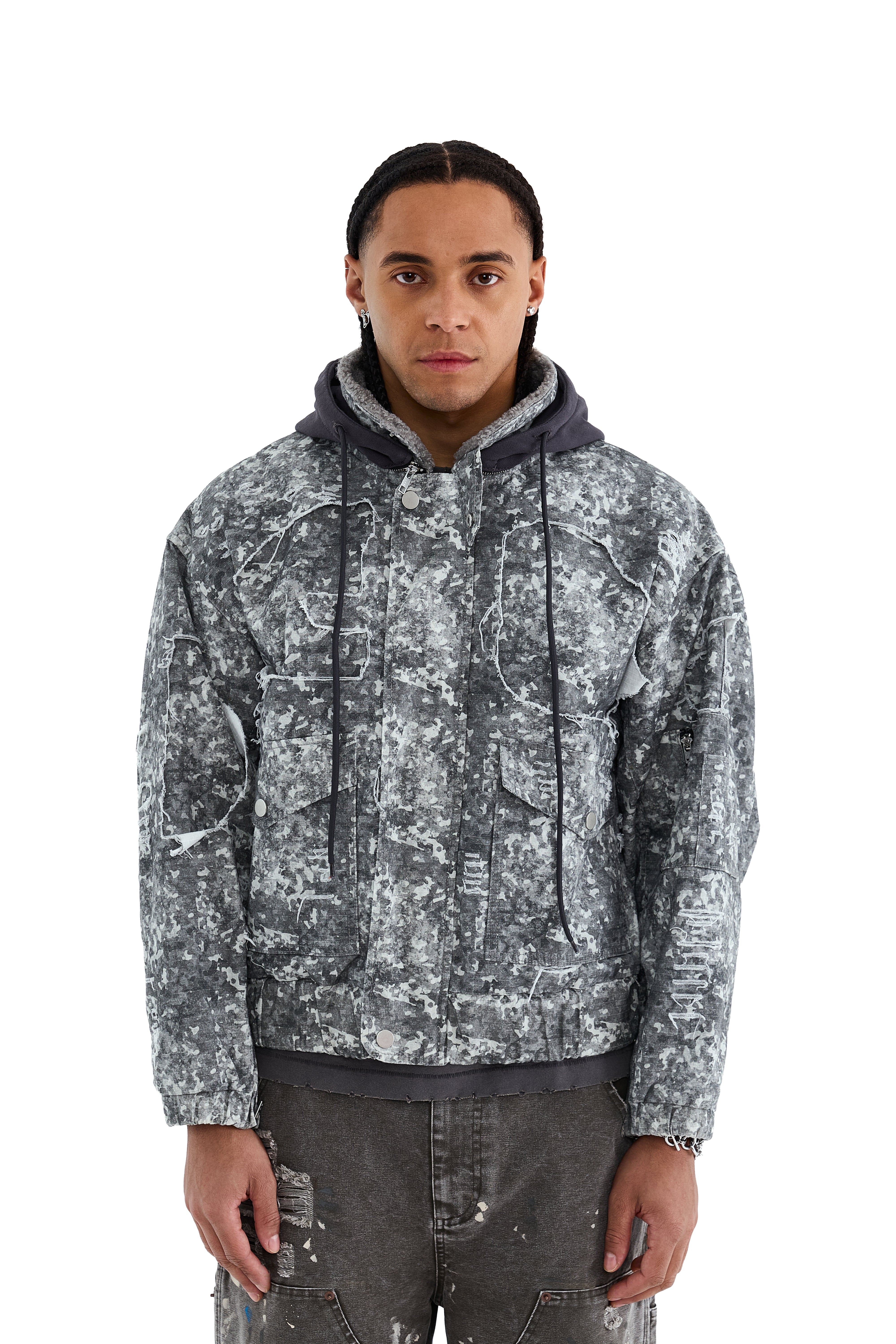RIPSTOP CAMO JACKET