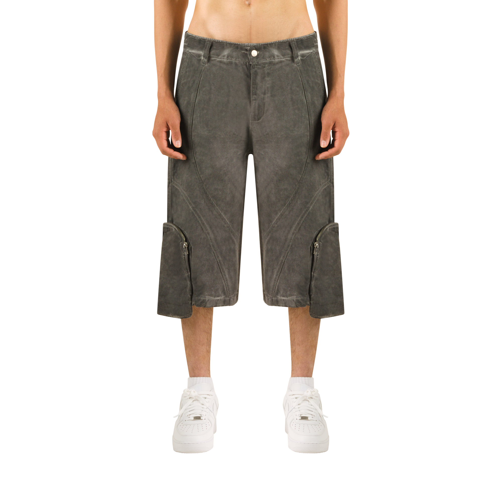 Washed Charcoal Short