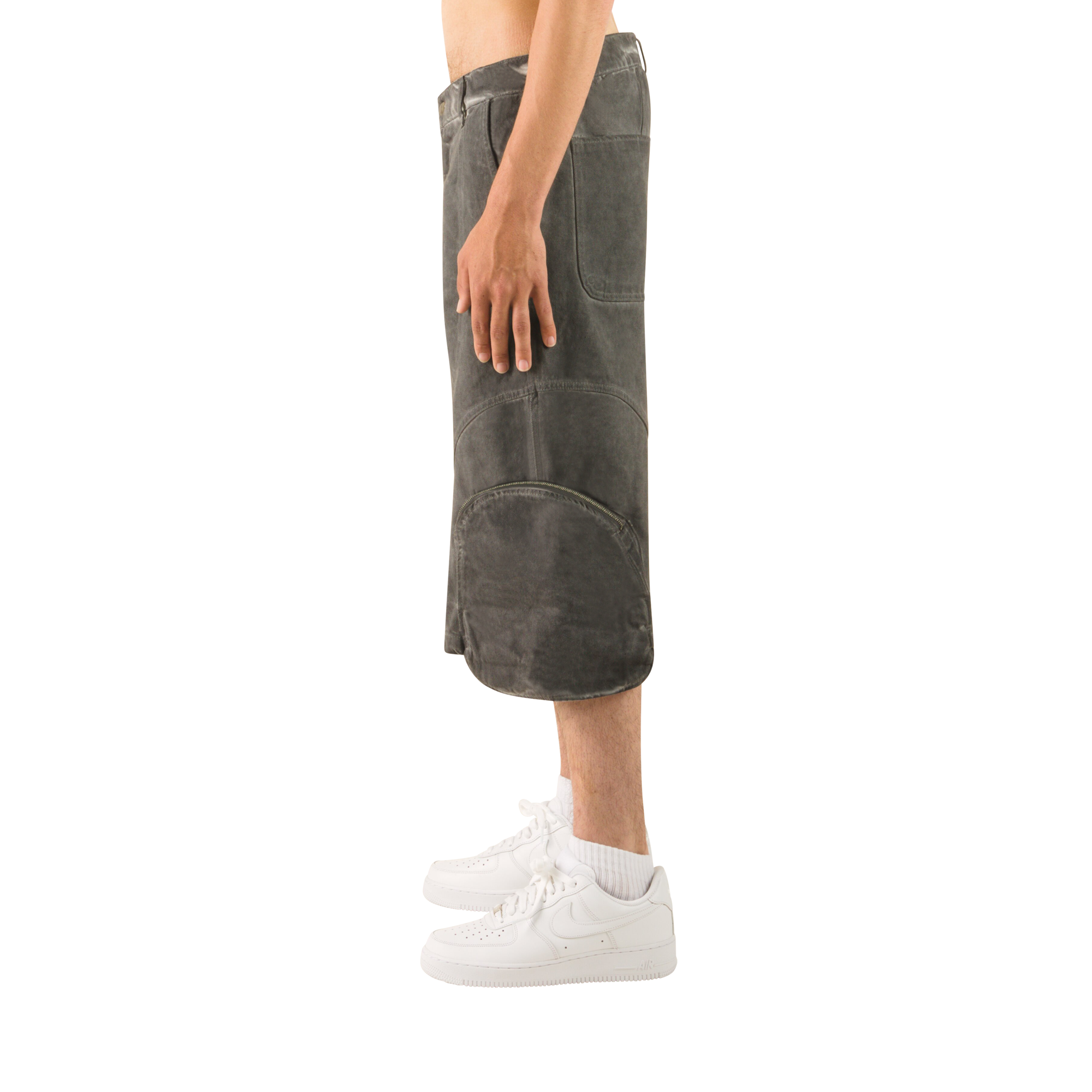 Washed Charcoal Short